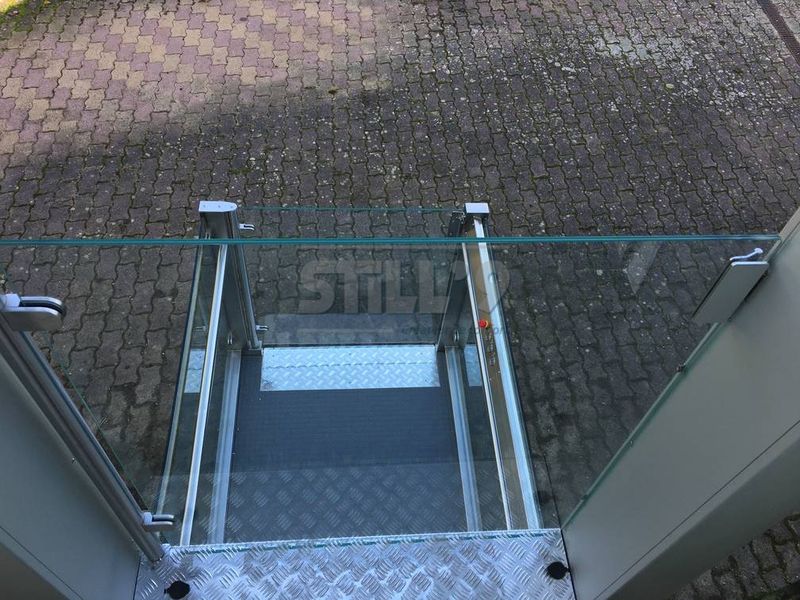 Pose d'une plate-forme PMR en Seine et Marne 77