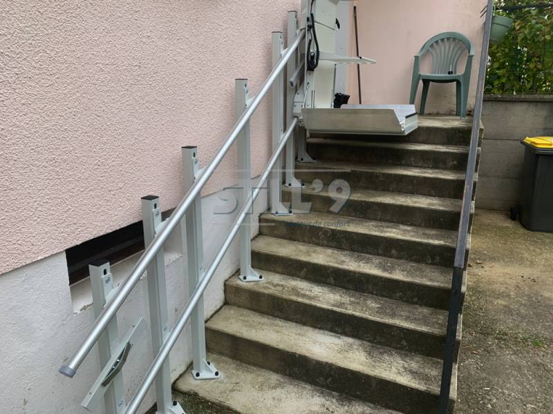 Création d'une plateforme extérieure à domicile dans les environs de Brétigny sur Orge 91 en Essonne