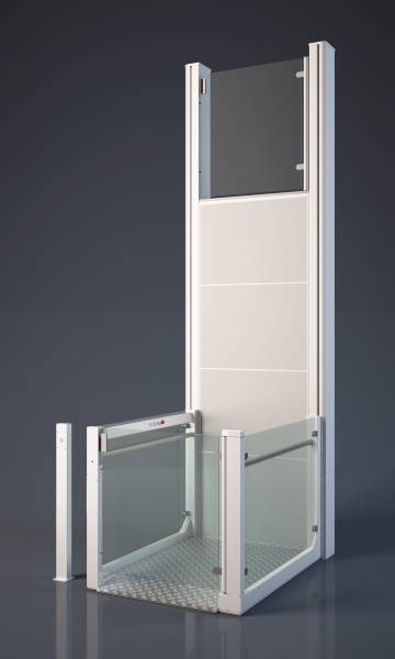 La plateforme extérieure verticale à domicile