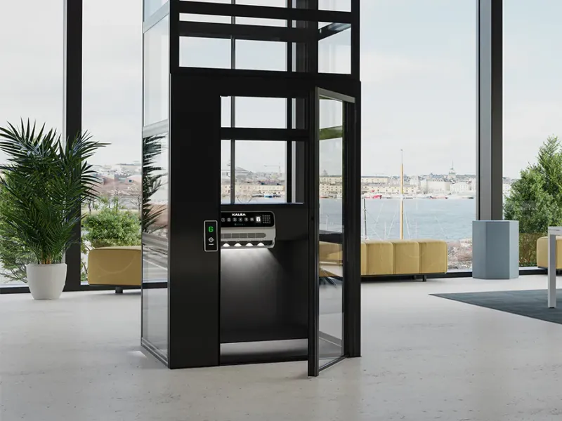 La plate-forme intérieure verticale PMR pour restaurant en Ile de France